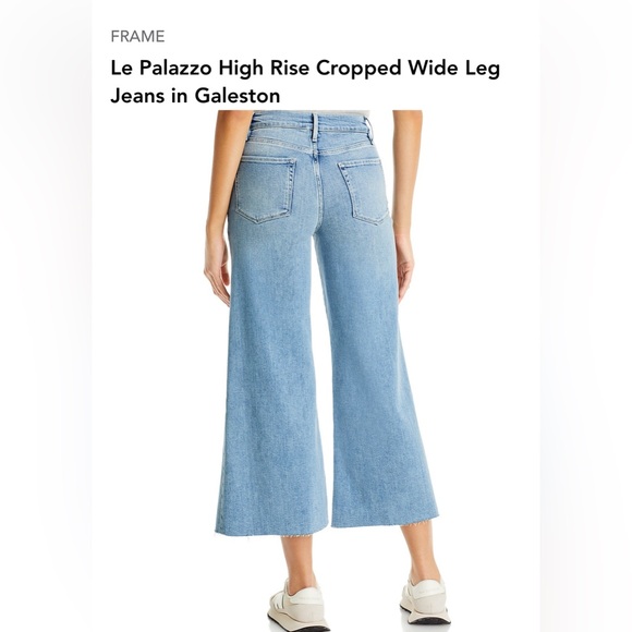 Frame
Le Palazzo HighRise Stretch WideLeg Crop Jeans
Galeston, size 25 (2) - Picture 3 of 6